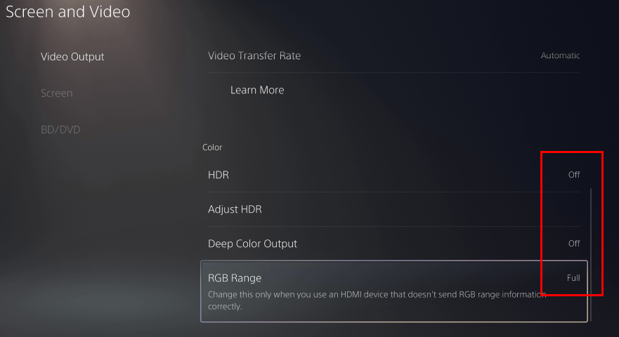 Keyboard mapping settings
